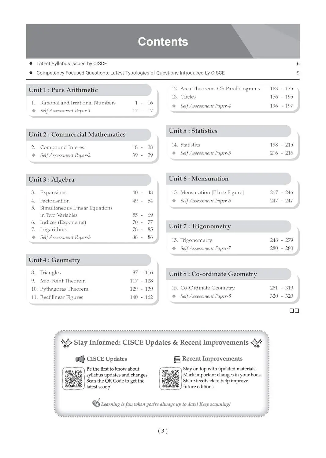 Oswaal ICSE Question Bank Mathematics Class 9 For 2027 Exam | 9789373018942 view 2