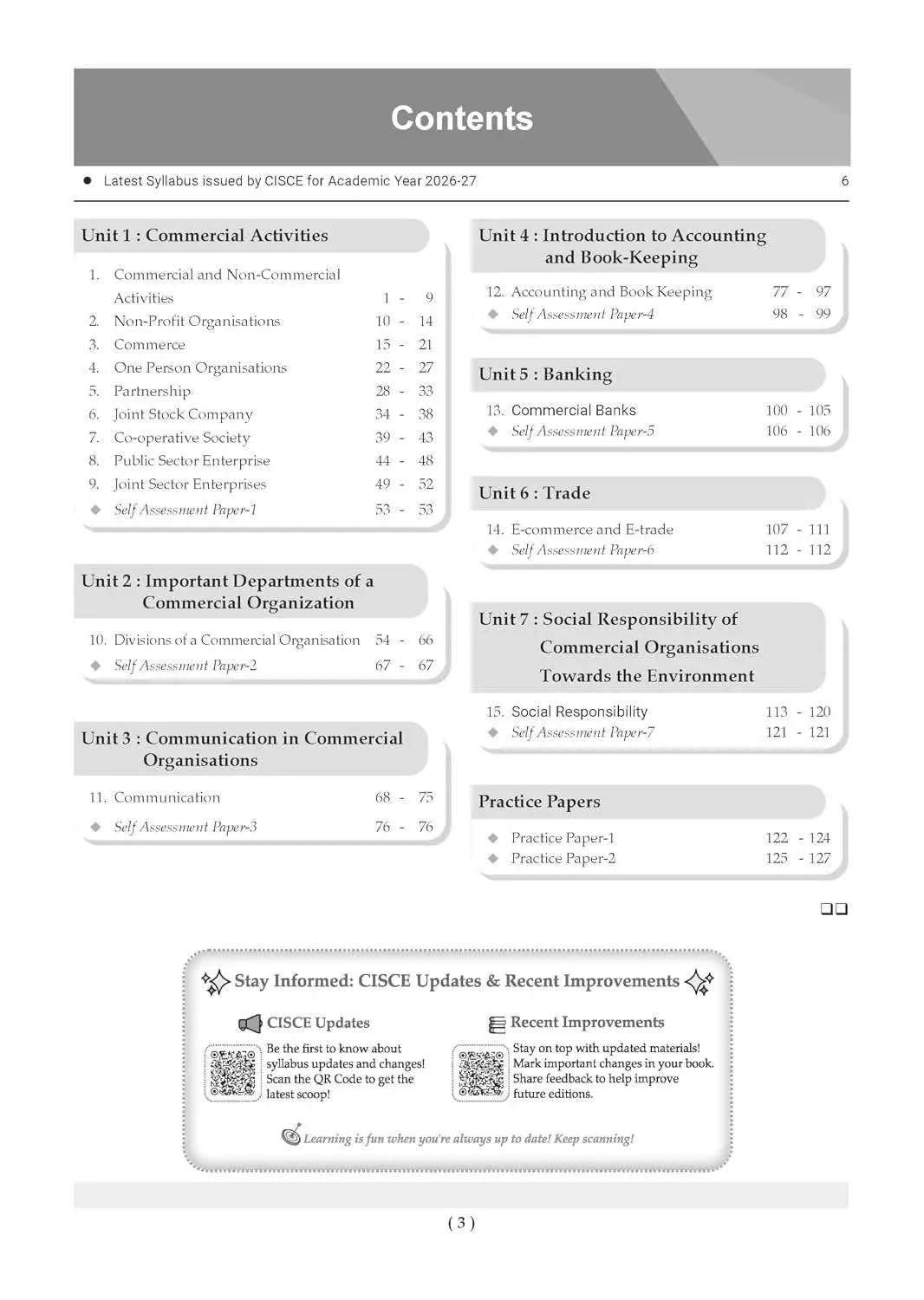 Oswaal ICSE Question Bank Commercial Studies Class 9 For 2027 Exam | 9789373010700 view 2