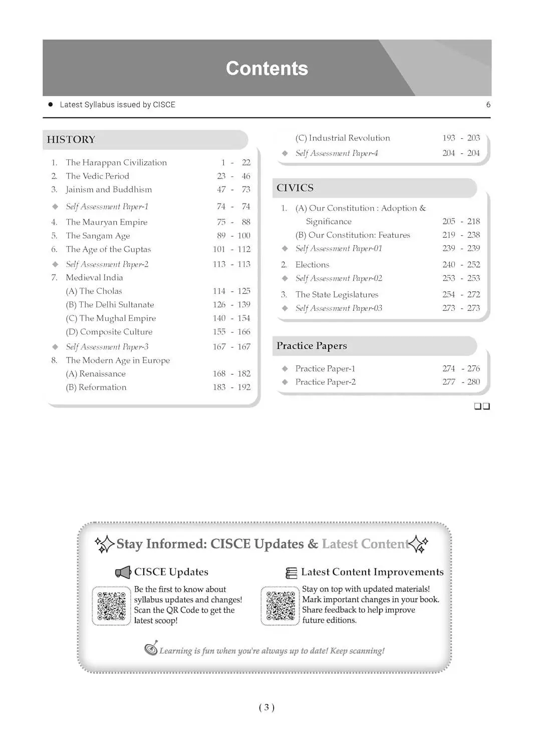 Oswaal ICSE Question Bank History & Civics Class 9 For 2027 Exam | 9789373012025 view 2