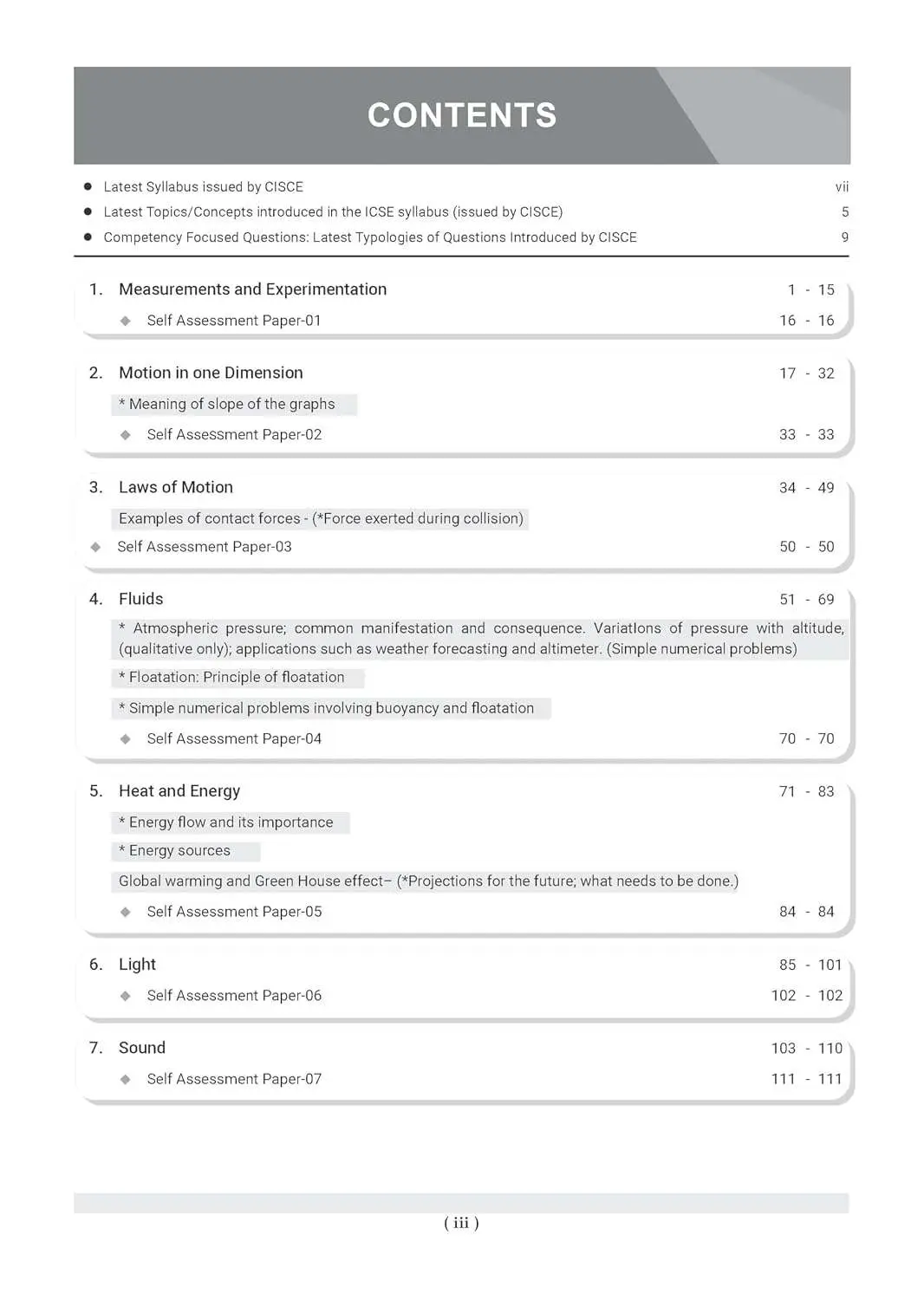 Oswaal ICSE Question Bank Physics Class 9 For 2027 Exam | 9789373017518 view 2