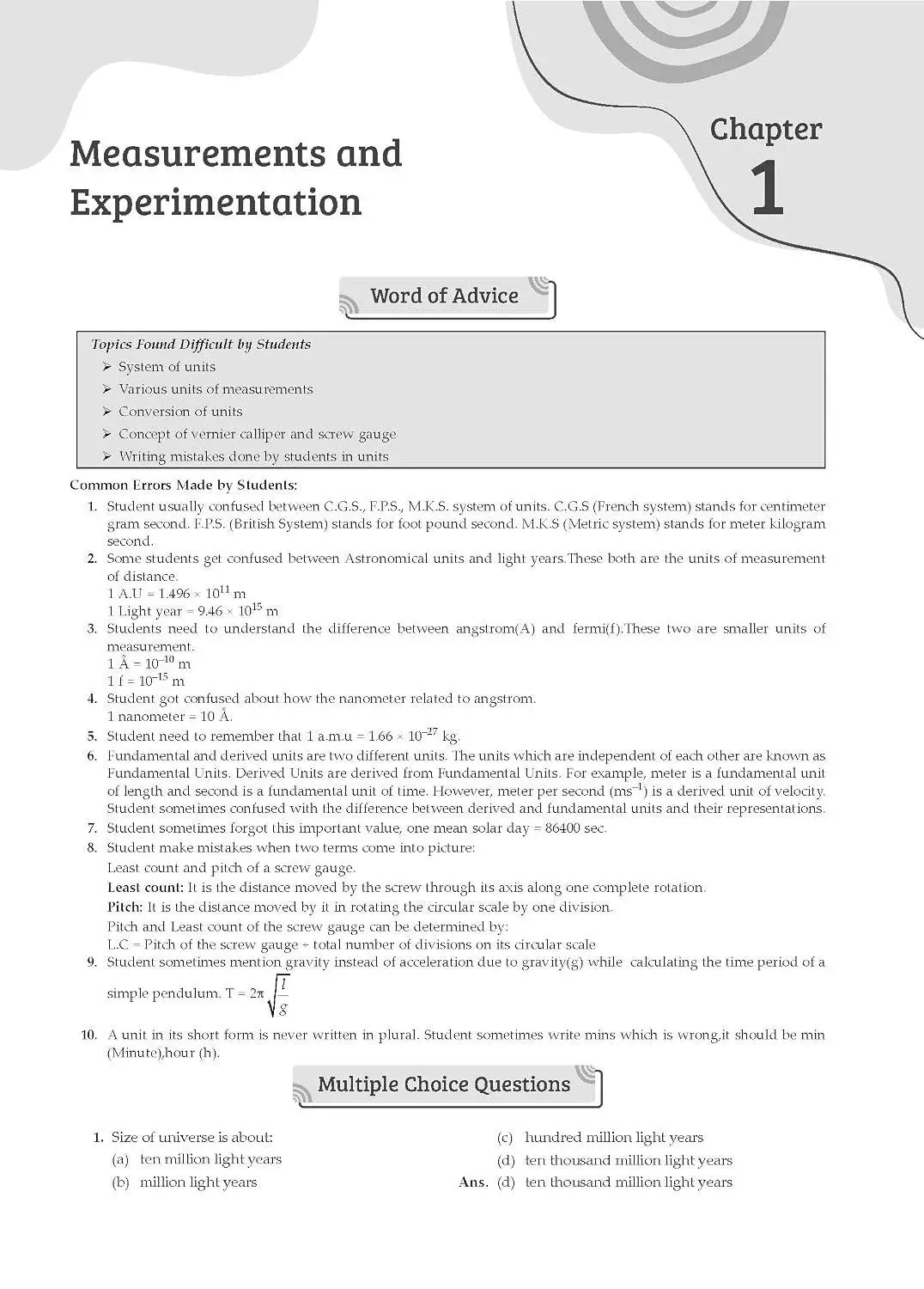 Gurukul by Oswal ICSE Class 9 Physics Most Likely Question Bank for 2027 Exam | 9788199931428 view 3