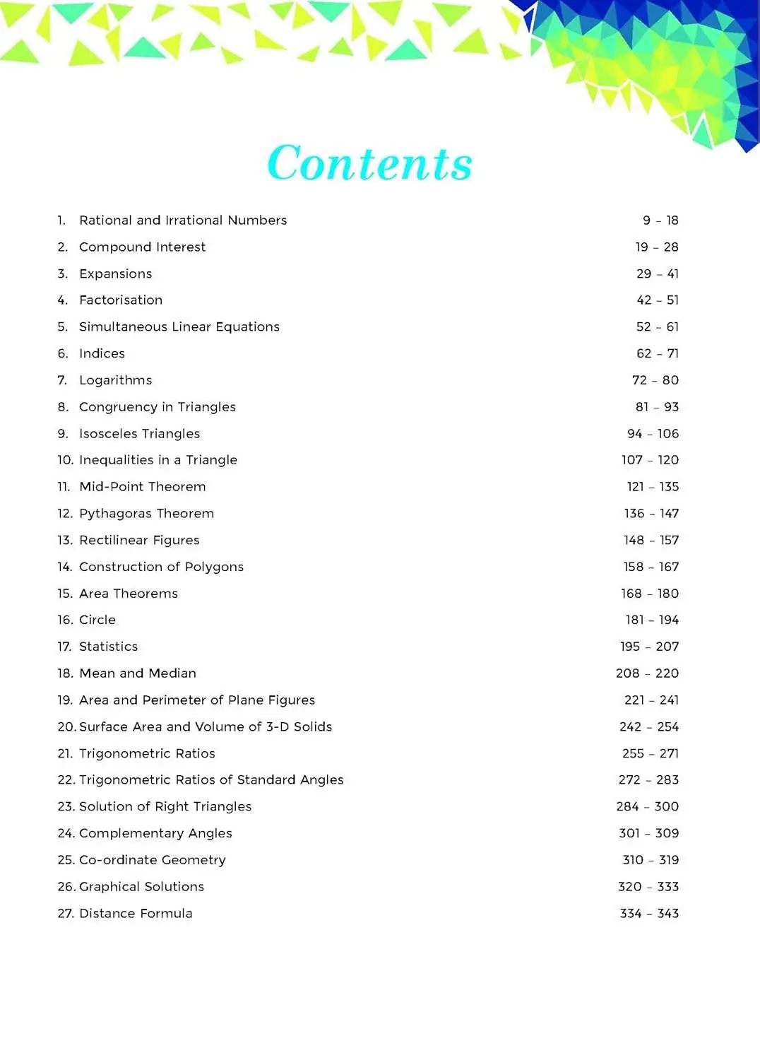 Gurukul by Oswal ICSE Class 9 Mathematics Most Likely Question Bank for 2027 Exam | 9788199931442 view 2