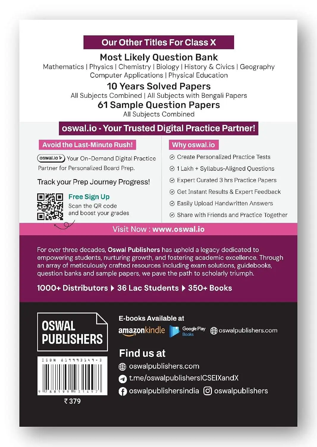 Gurukul by Oswal ICSE Class 10 Computer Applications Most Likely Question Bank for 2027 Exam | 9788199931497 view 4