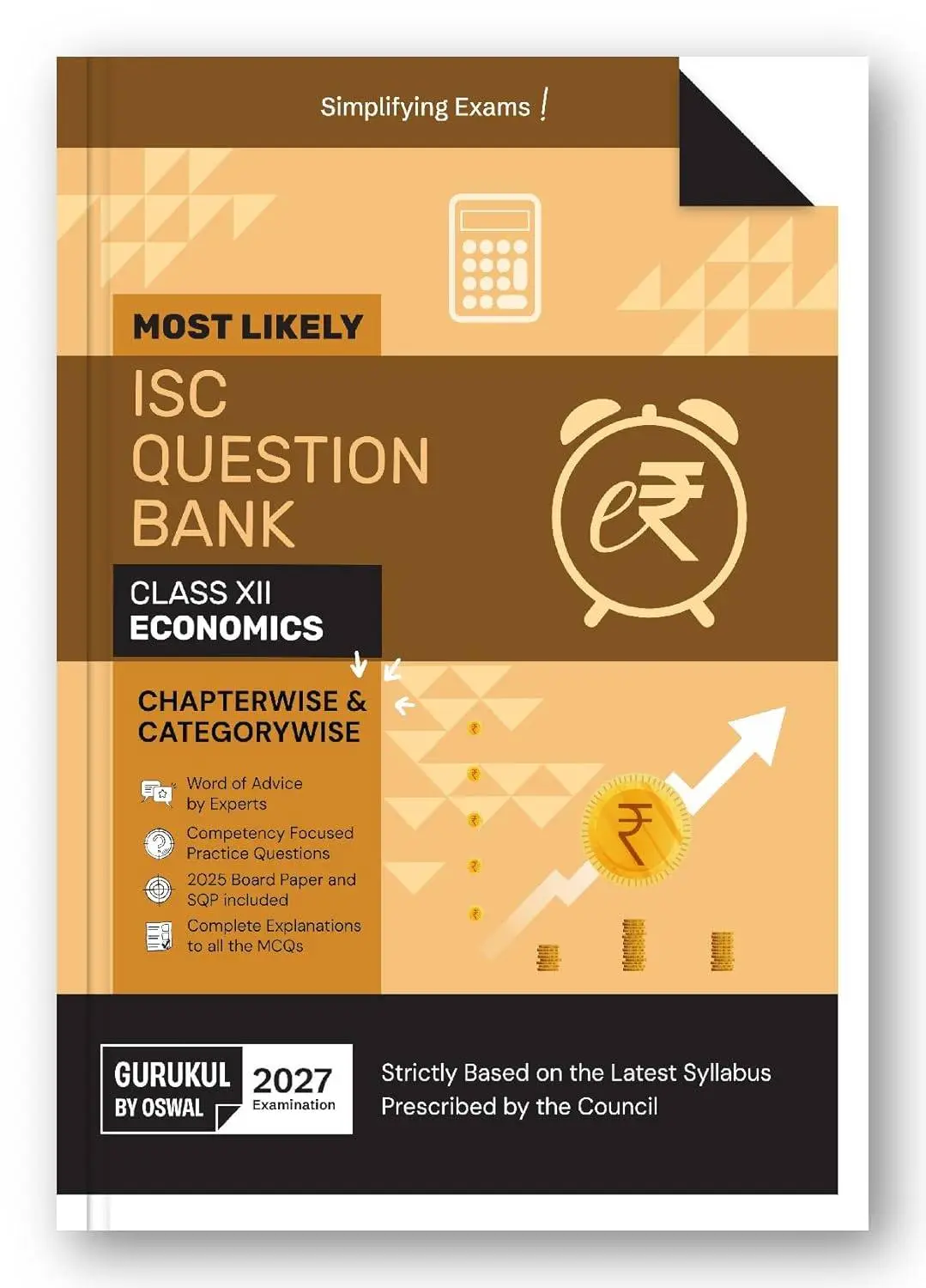 Gurukul by Oswal ISC Class 12 Accounts Most Likely Question Bank for 2027 Exam | 9788199857599
