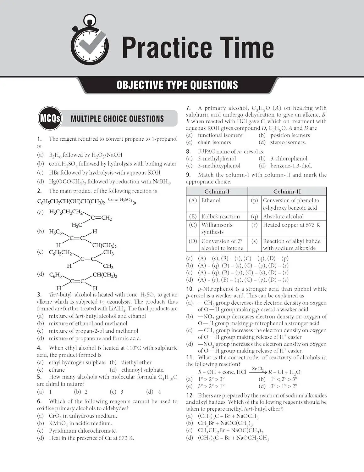 MTG CBSE Mission 95+ Chemistry Class 12 For 2027 Exam | Includes Handwritten Notes, Competency Focused Questions, MCQs | 9789375449157 view 4