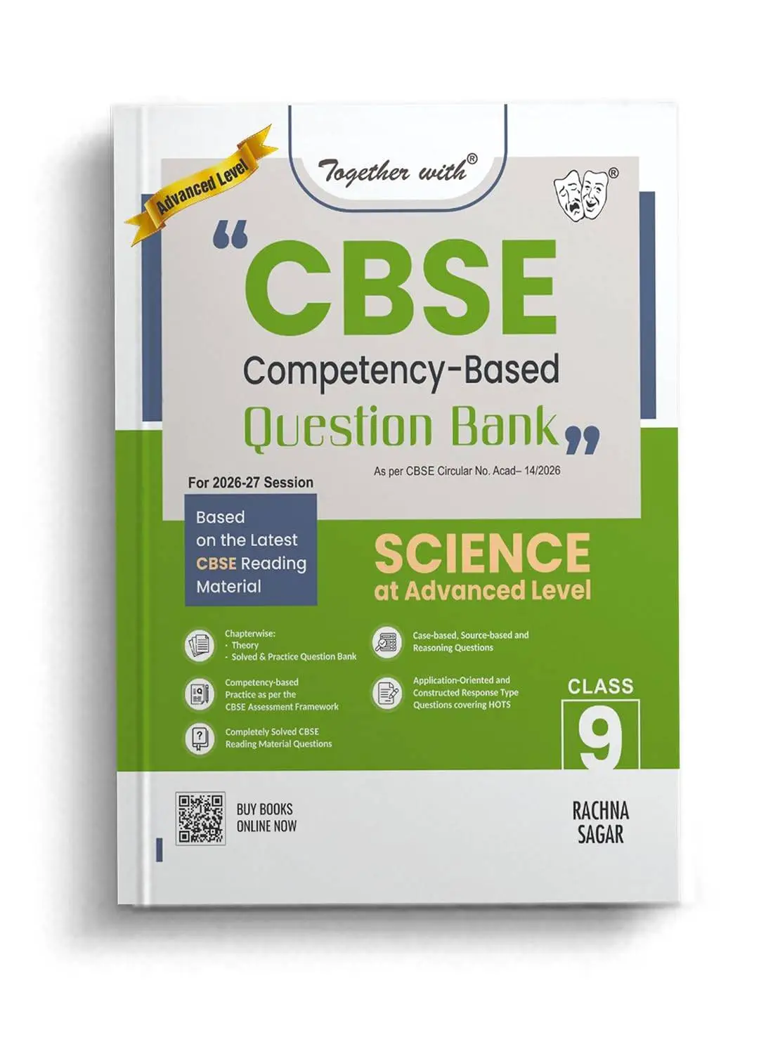 Together with 100 Plus Prep CBSE Question Bank for Class 9 Science 2026-27 for Advance Level | 9789378322426