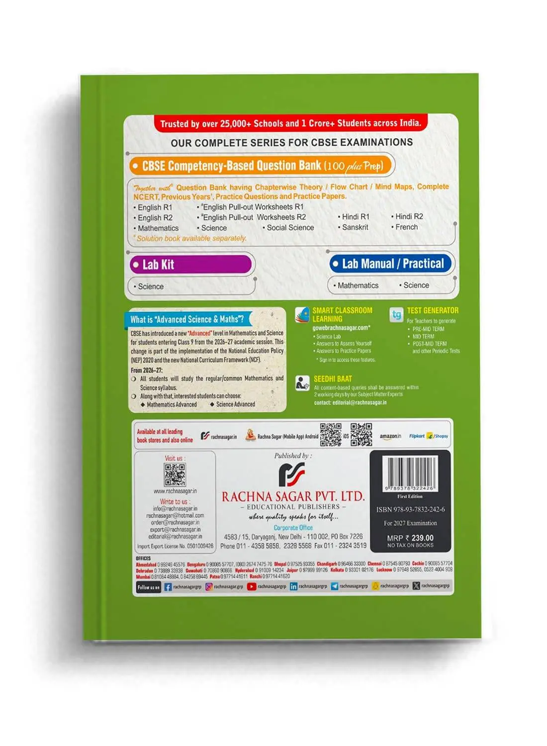 Together with 100 Plus Prep CBSE Question Bank for Class 9 Science 2026-27 for Advance Level | 9789378322426 view 4