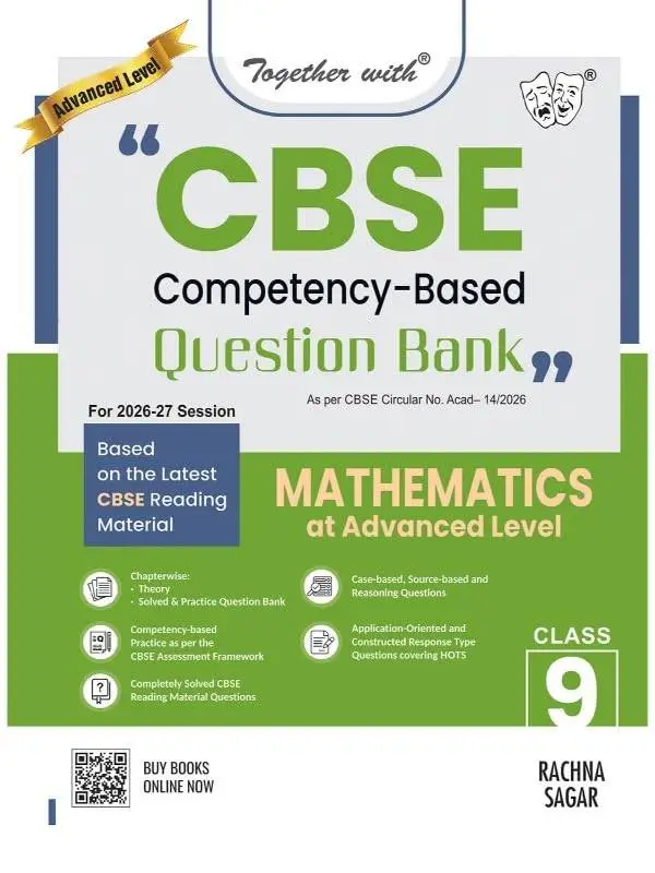 Together with CBSE Question Bank Mathematics (Advance) Class 9 2026–27 | 9789378321467