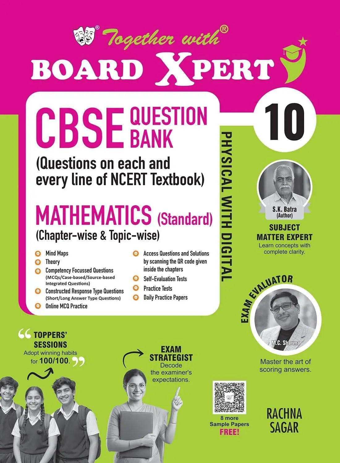 Together with Board Xpert CBSE Question Bank Class 10 Mathematics (Standard) 2026-27 | 9789378322808
