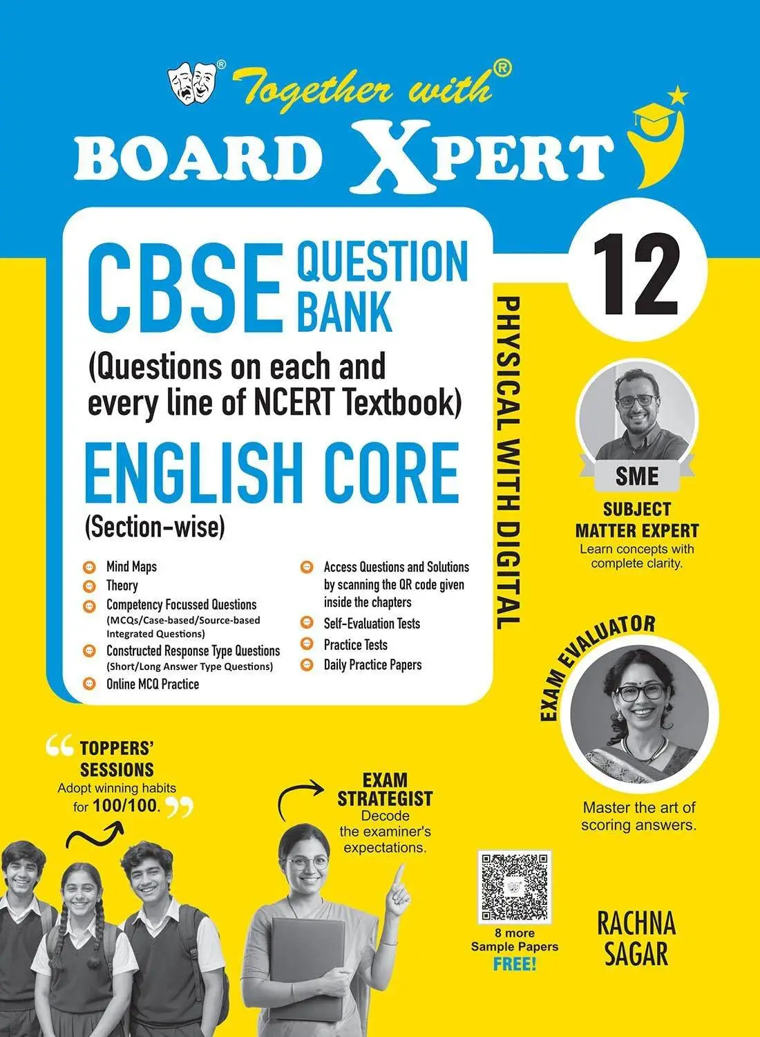 Together with Board Xpert CBSE Question Bank Class 12 English Core 2026-27 | 9789378322532