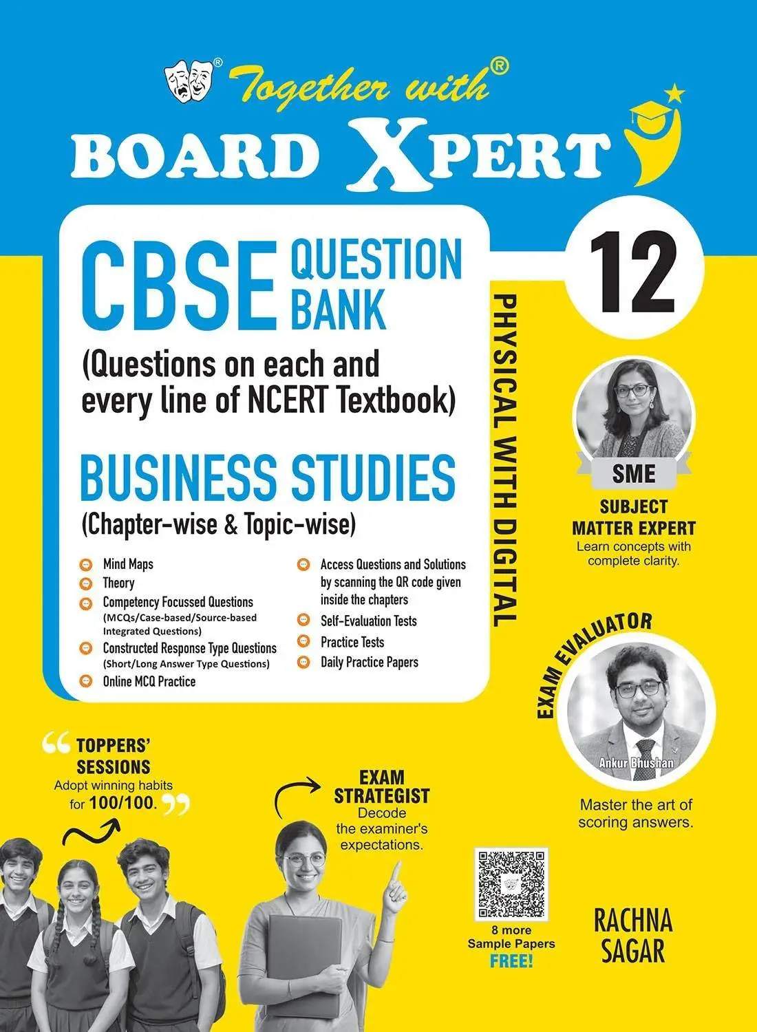Together with Board Xpert CBSE Question Bank Class 12 Business Studies 2026-27 | 9789378322679