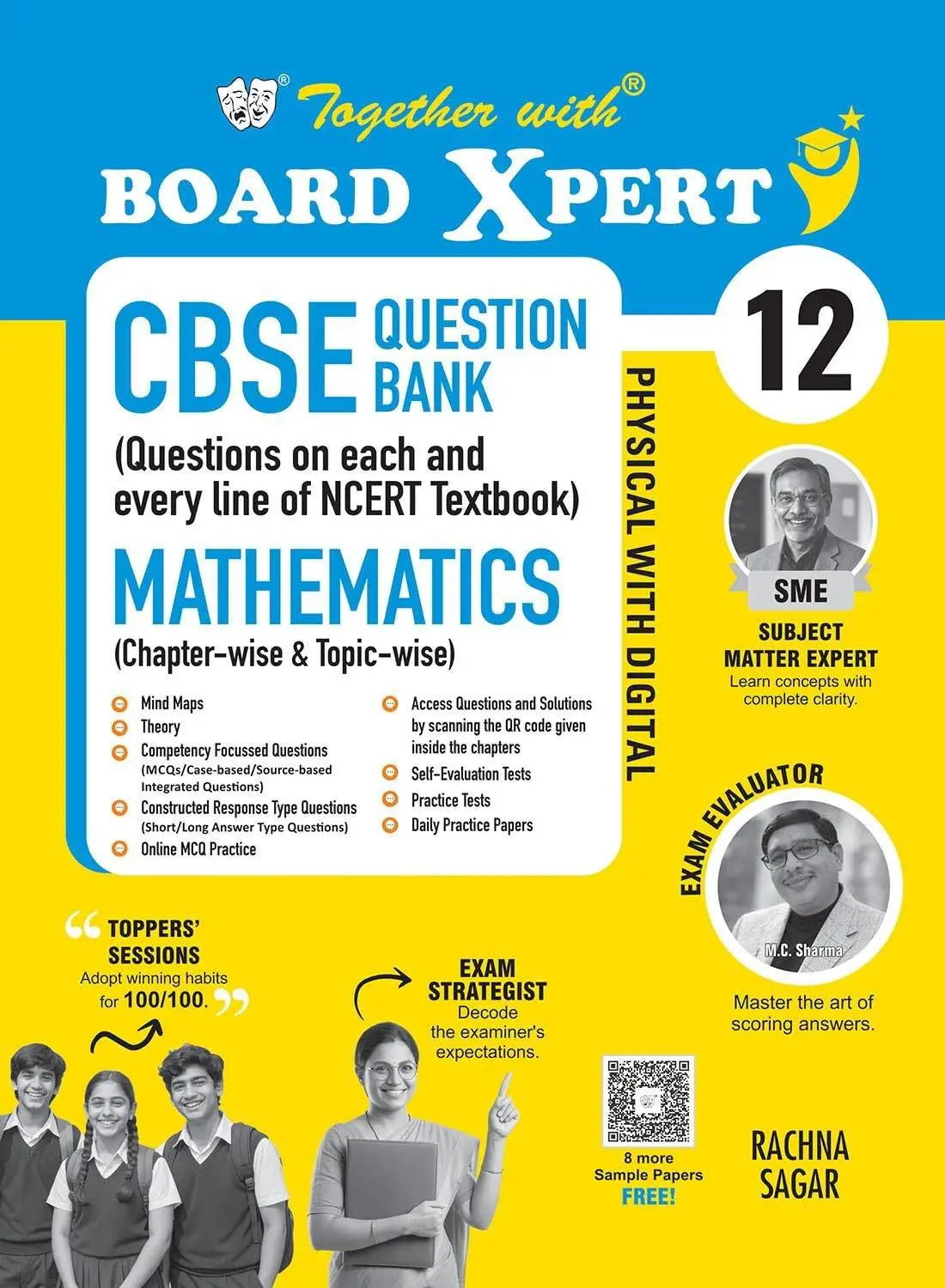 Together with Board Xpert CBSE Question Bank Class 12 Mathematics 2026-27 | 9789378322563