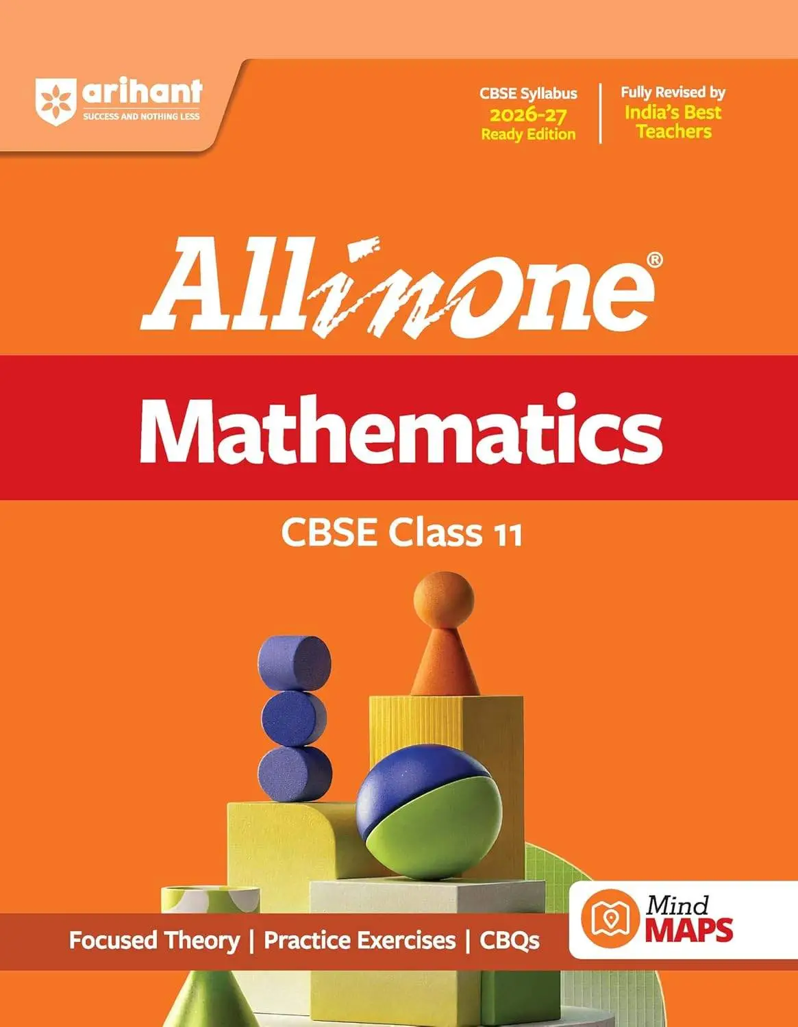 Arihant All in One Mathematics Class 11 for CBSE Exam 2026-27 | F960 | 9789378167257