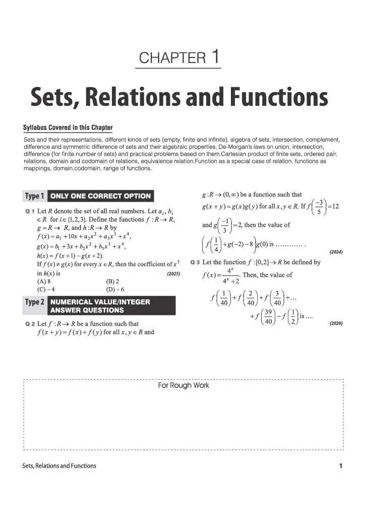 Arihant JEE Advanced Mathematics 2027 | Chapterwise Previous Year Questions (PYQs) & Solutions (2026–2013) | 9788169826655 | C1078 view 3
