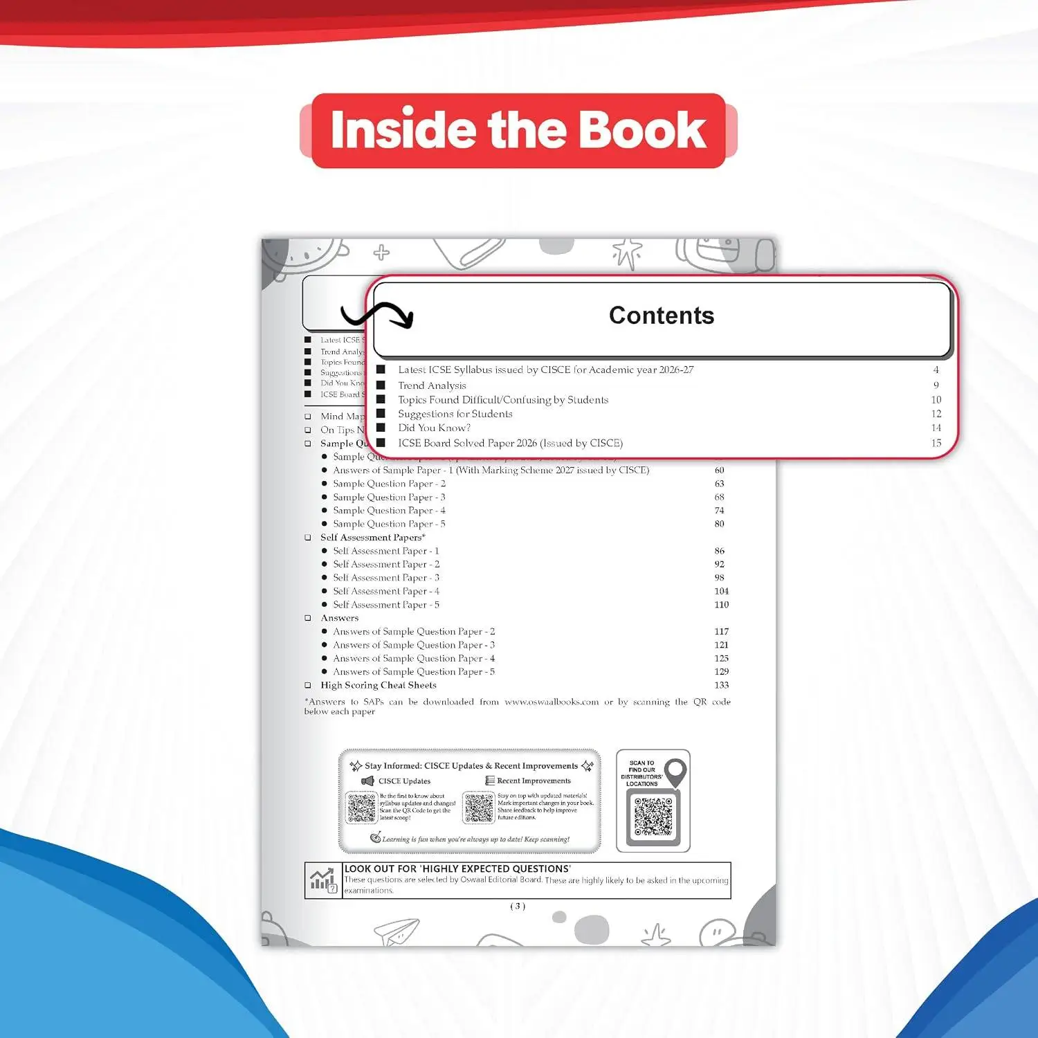 Oswaal ICSE | 10 Sample Question Papers | Class 10 | Biology (For 2027 Exam) | 9788167291134 view 3