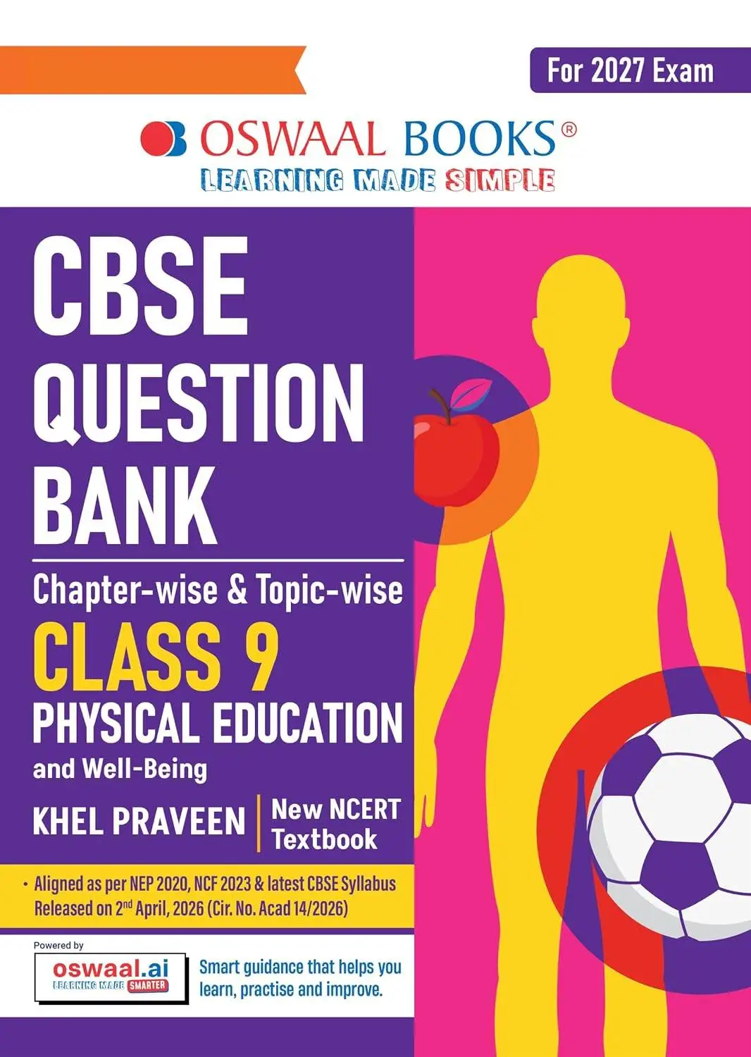 CBSE Class 9 Physical Education and Well-being Question Bank Chapter-wise & Topic-wise | 9789377138813