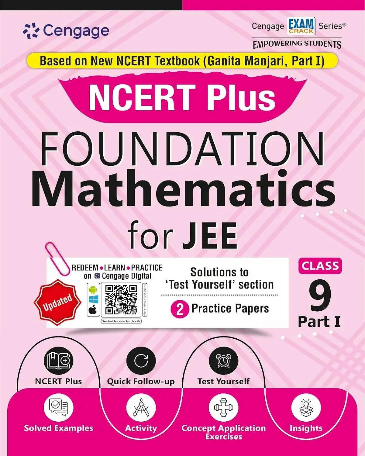 Cengage NCERT Plus Foundation Mathematics(Ganita Manjari) for JEE: Class 9 (Part 1) | 9789355733757