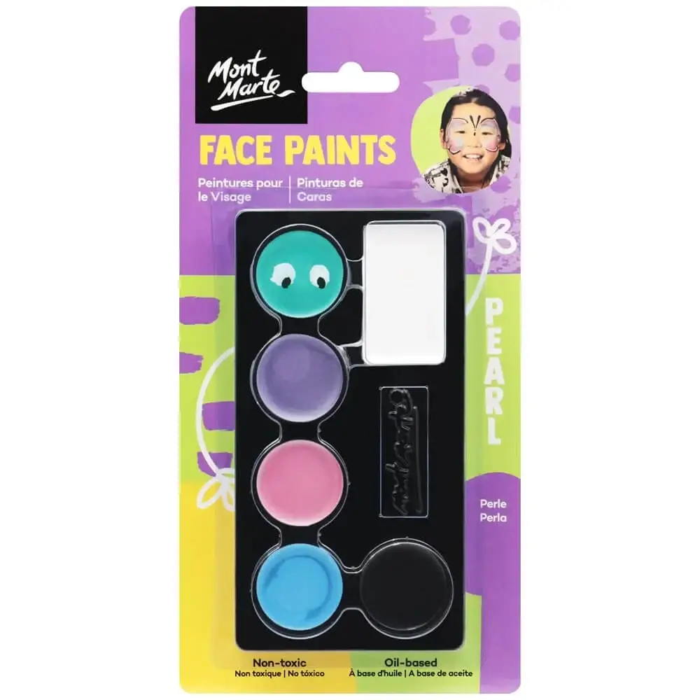 Mont Marte Face Paints Pearl