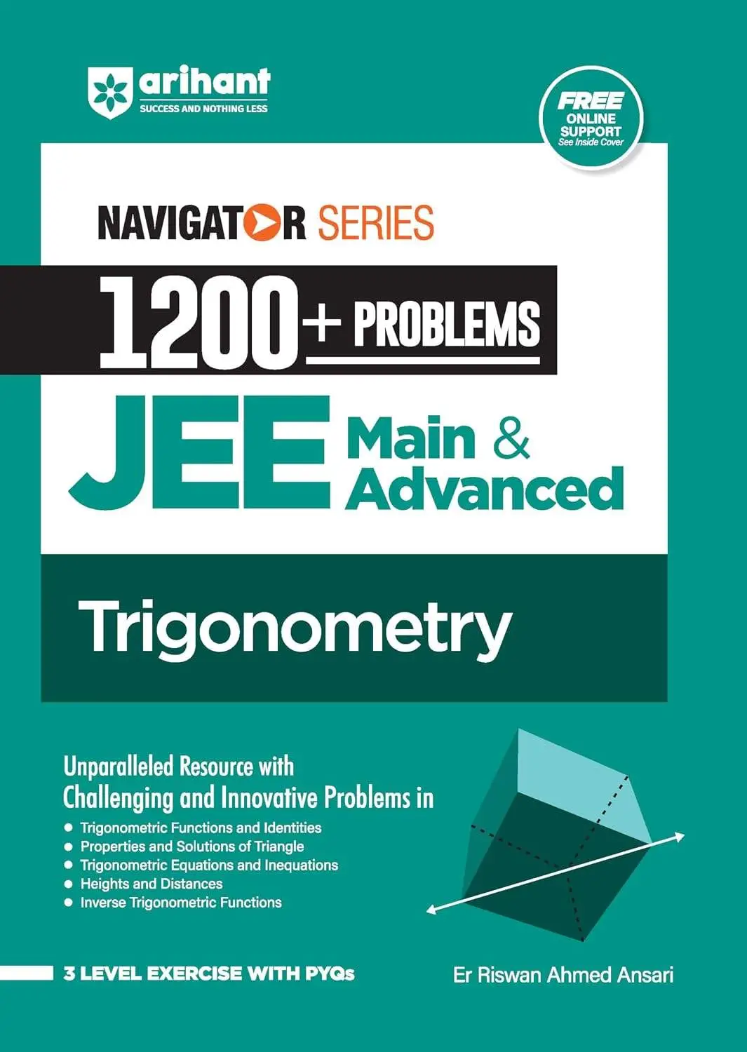 Arihant Navigator Series 1200+ Problems for JEE Main & Advanced Trigonometry | B154 | 9789364372725