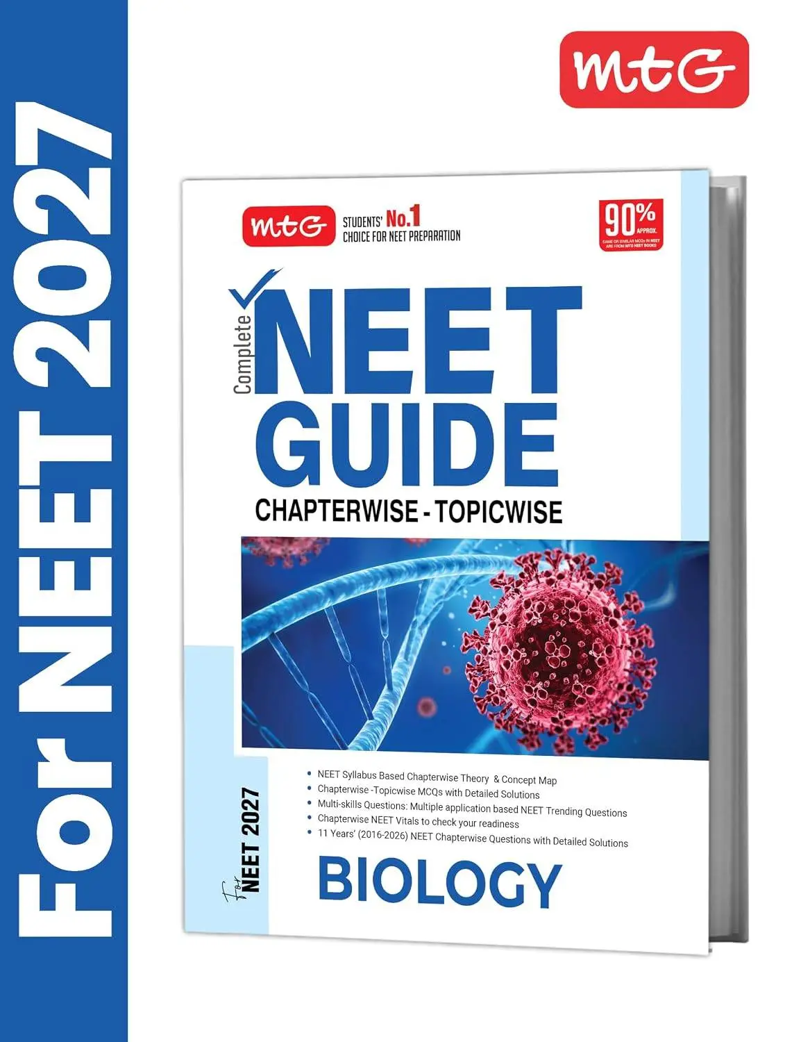MTG Complete NEET Guide Biology For 2027 Exam | 9789375445180