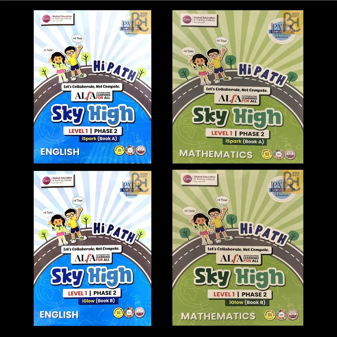 CMS Sky High Level 1 Phase 2 English & Mathematics | Class Montessori