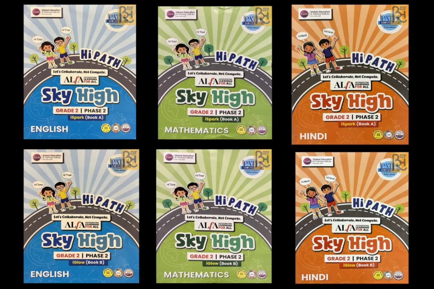 CMS Sky High Grade 2 Phase 2 - English, Mathematics, Hindi | Class 2