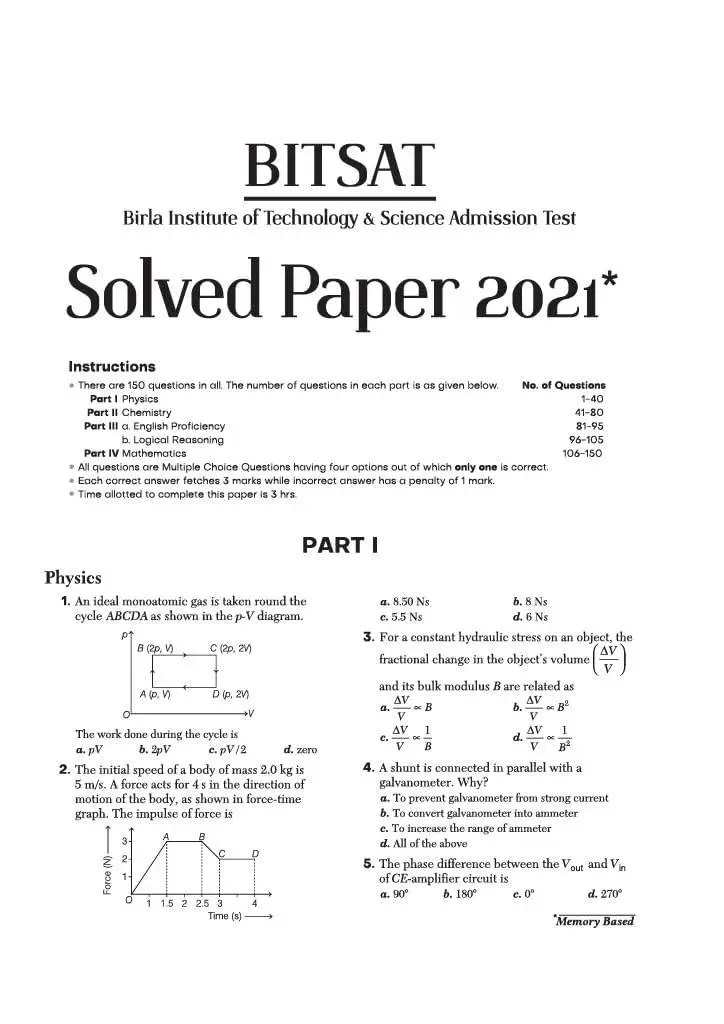 Arihant BITSAT 2027 | 10 Years Solved Papers (2026–2017) | 3 Mock Tests for 2027 | 9788169777490 | C1012 view 2
