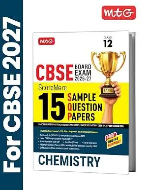 MTG CBSE Class 12 ScoreMore 15 Sample Question Papers Chemistry For 2027 Board Exam | 9788117311882