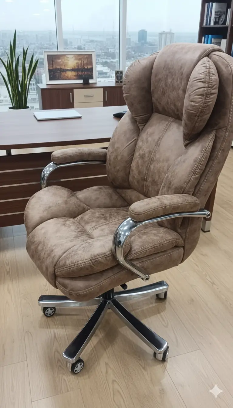 Luxury Swivel Boss Chair view 4