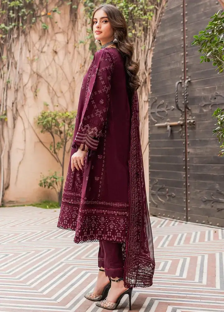 Farasha Bahaar Festive Lawn Collection – Vasl view 5