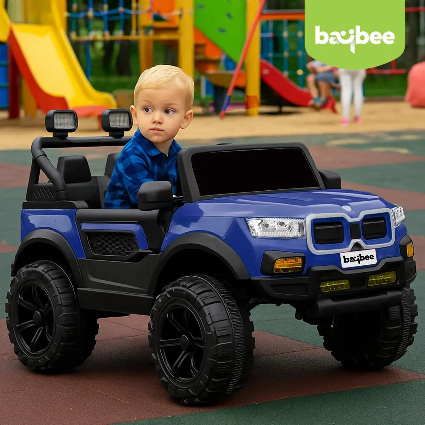 Baybee Speilo Electric Ride-On Car bmw blue view 6
