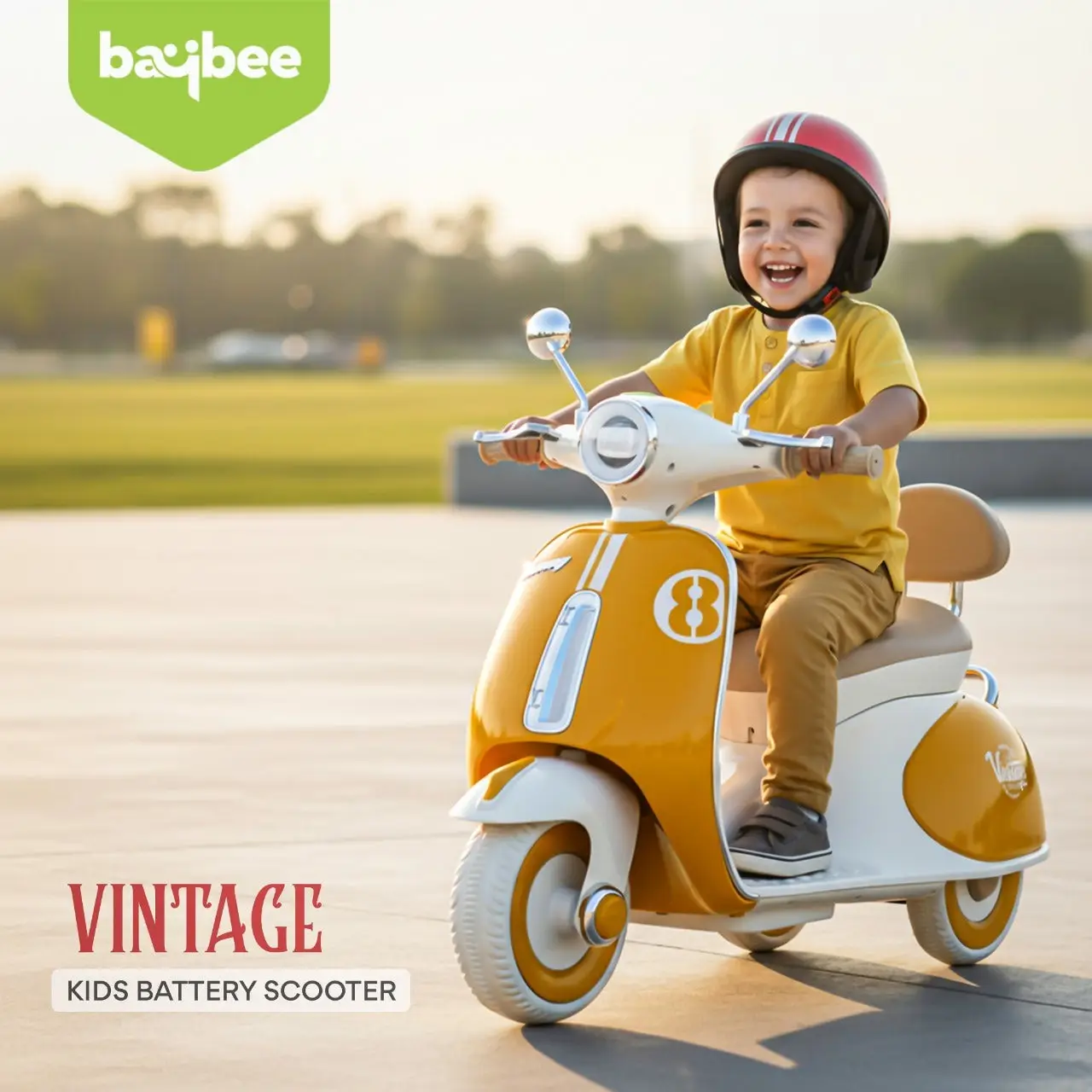 Vespa Miniature Electric Scooter view 2