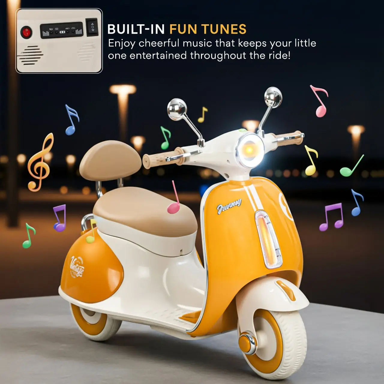 Vespa Miniature Electric Scooter view 6