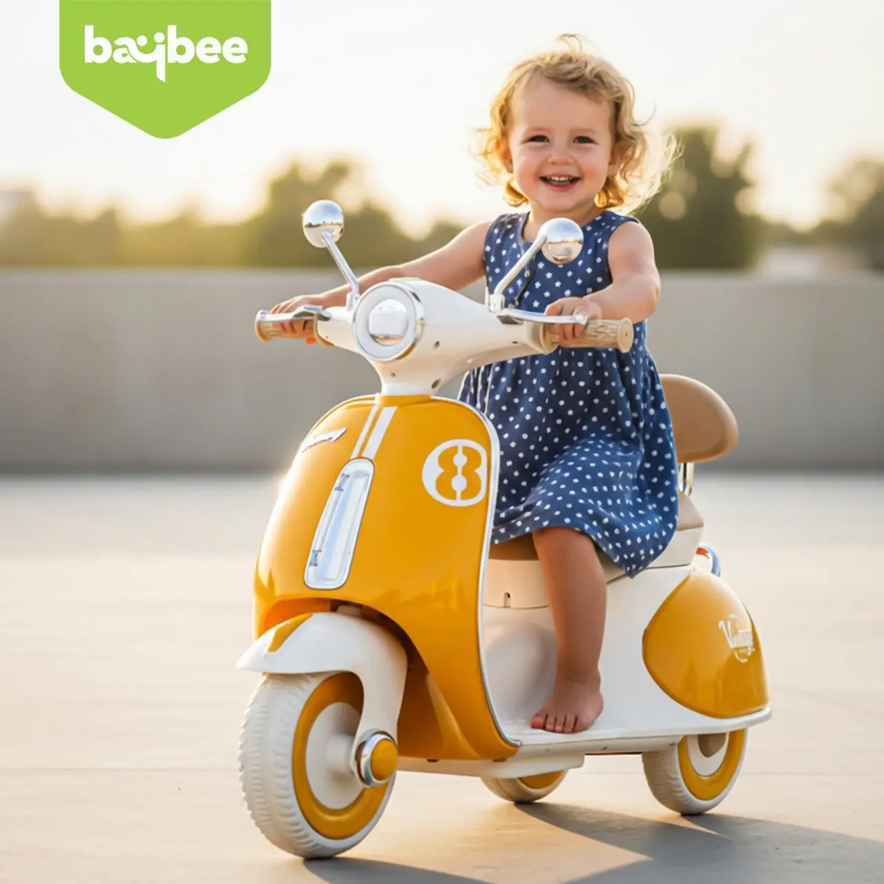 Vespa Miniature Electric Scooter view 8