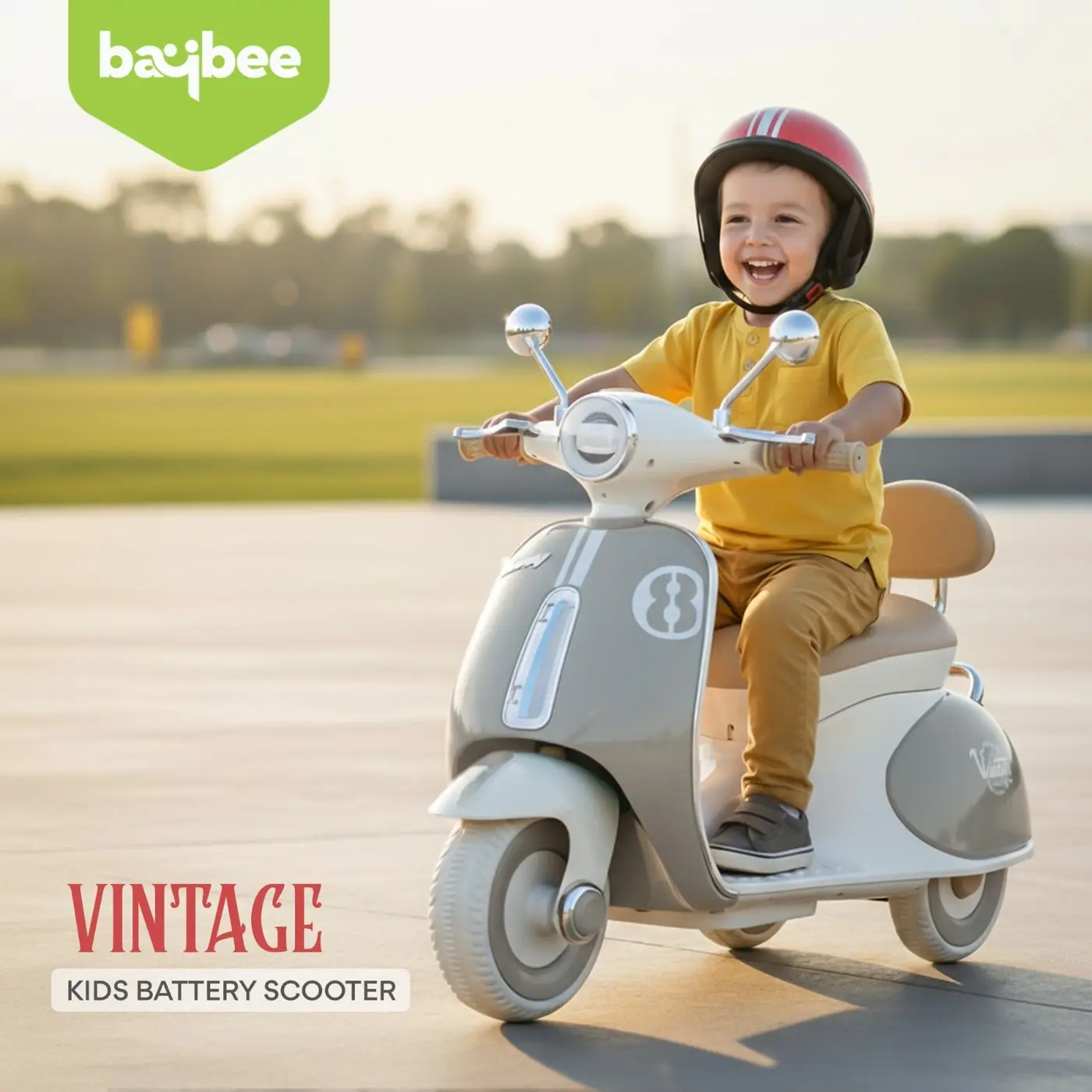 Vintage Ride-On Scooter view 2