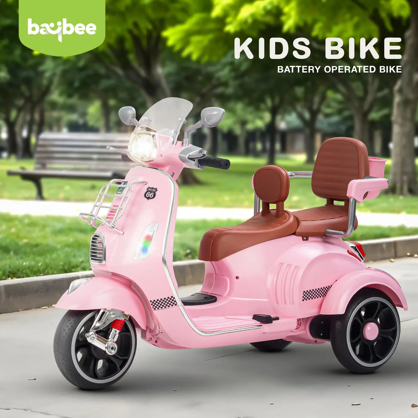 Childrens Electric Ride-On Scooter view 2