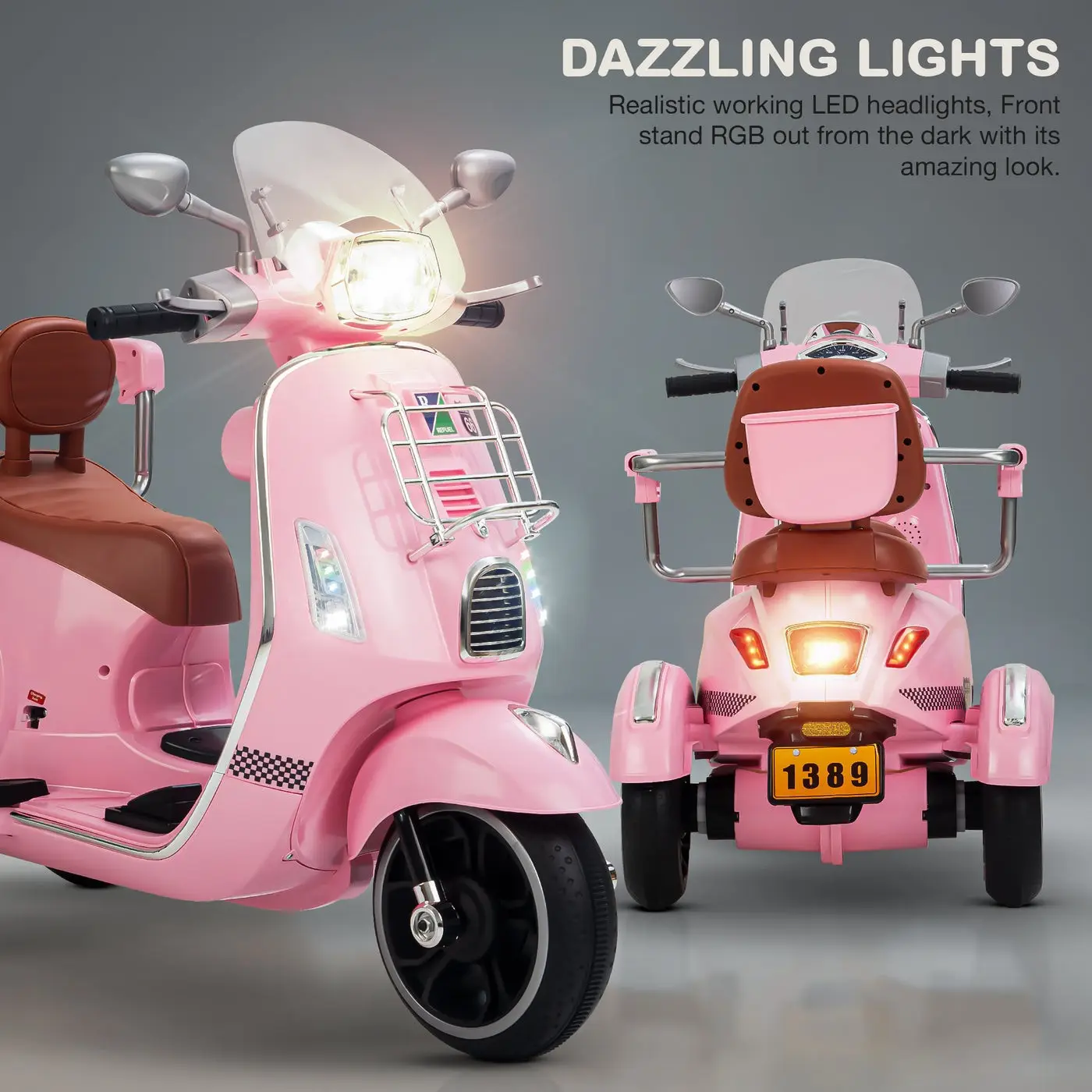 Childrens Electric Ride-On Scooter view 3