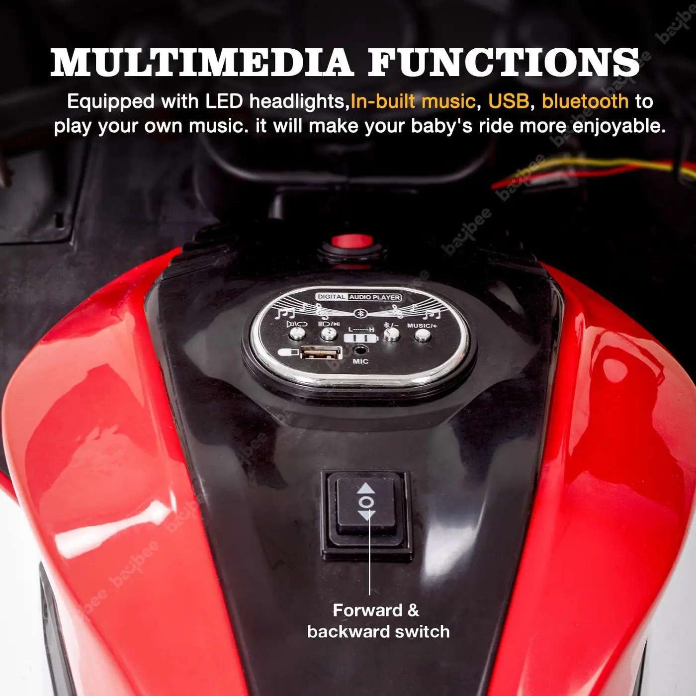 Kids Ride-On Motorcycle view 4