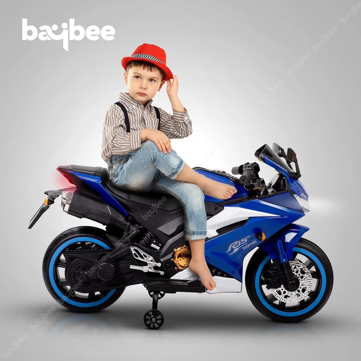 Yamaha R15 Ride-On Motorcycle view 2