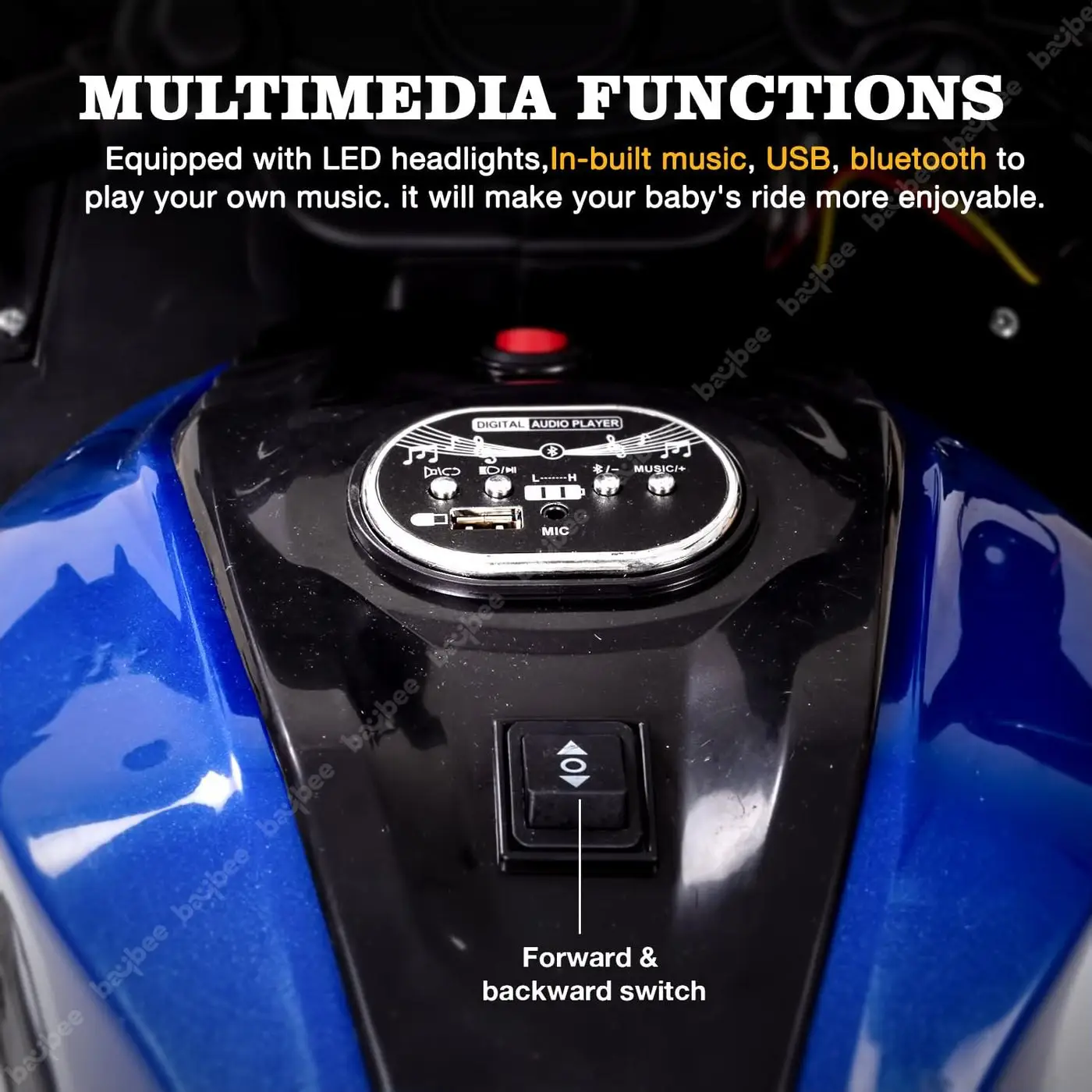 Yamaha R15 Ride-On Motorcycle view 4