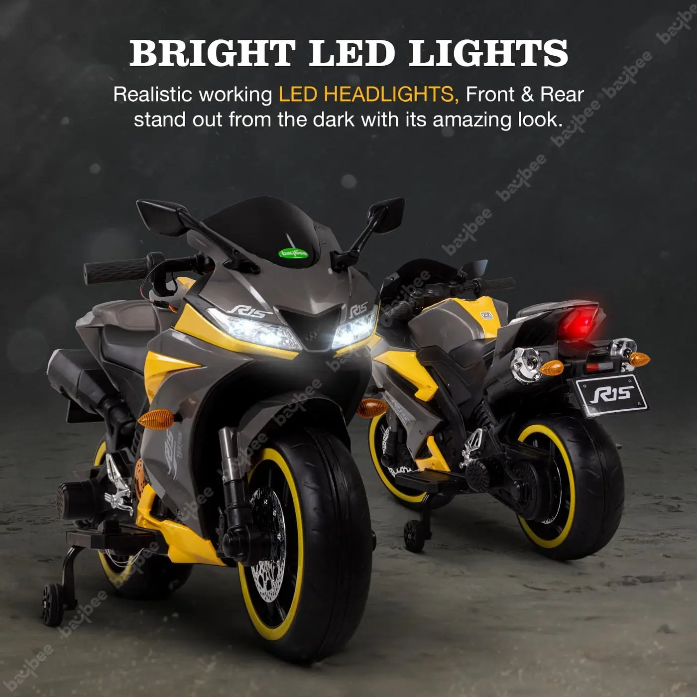 Baybee R15 Mini Sports Bike view 5