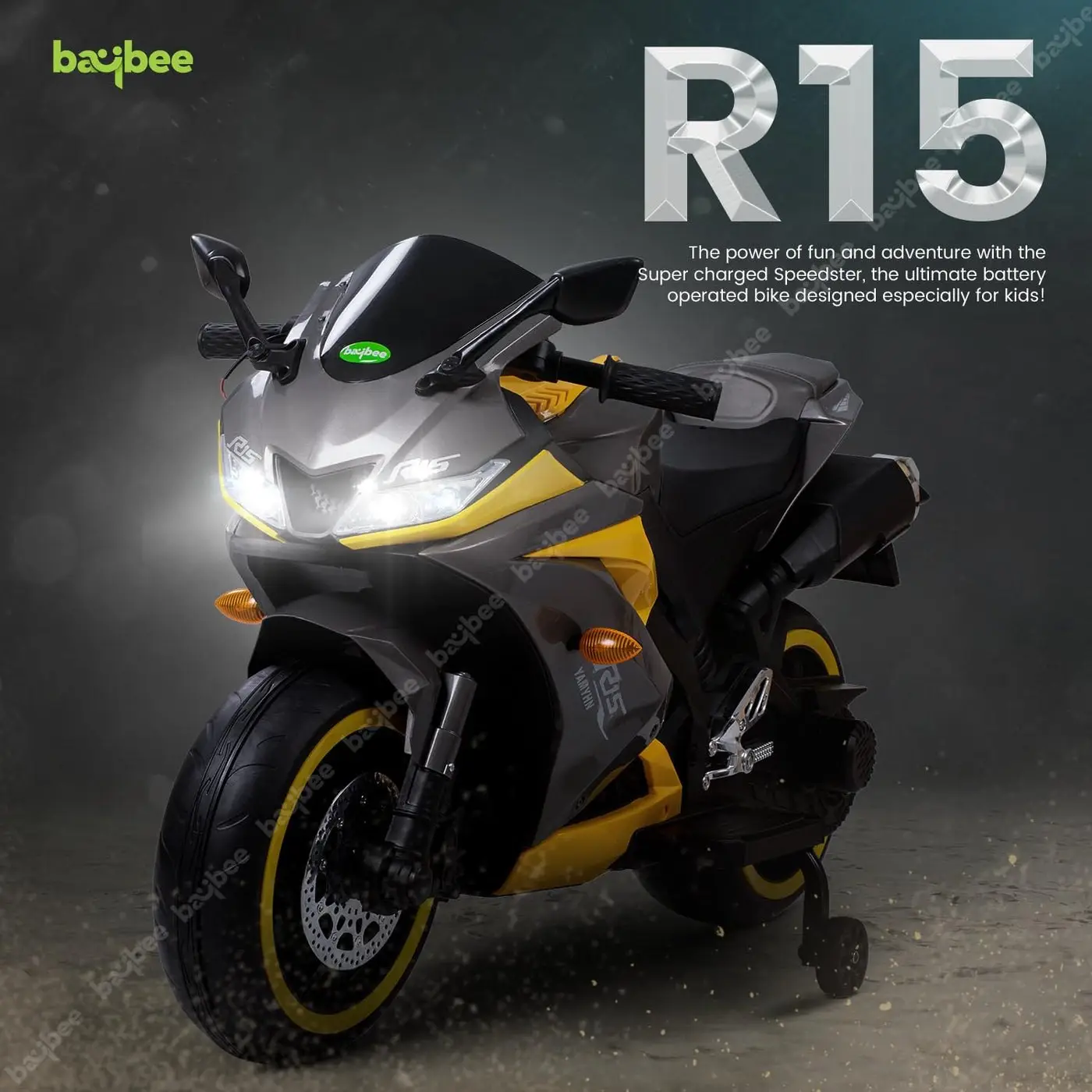 Baybee R15 Mini Sports Bike view 8