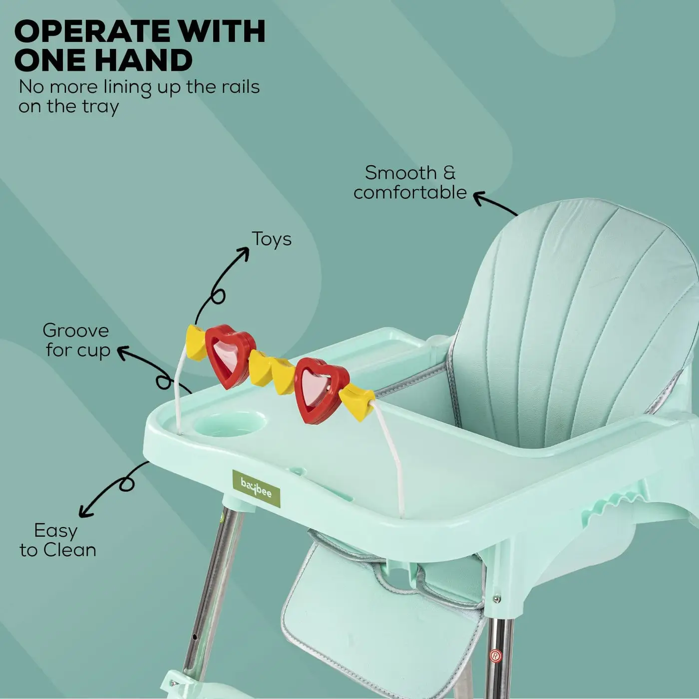 Adjustable Baby High Chair g view 4