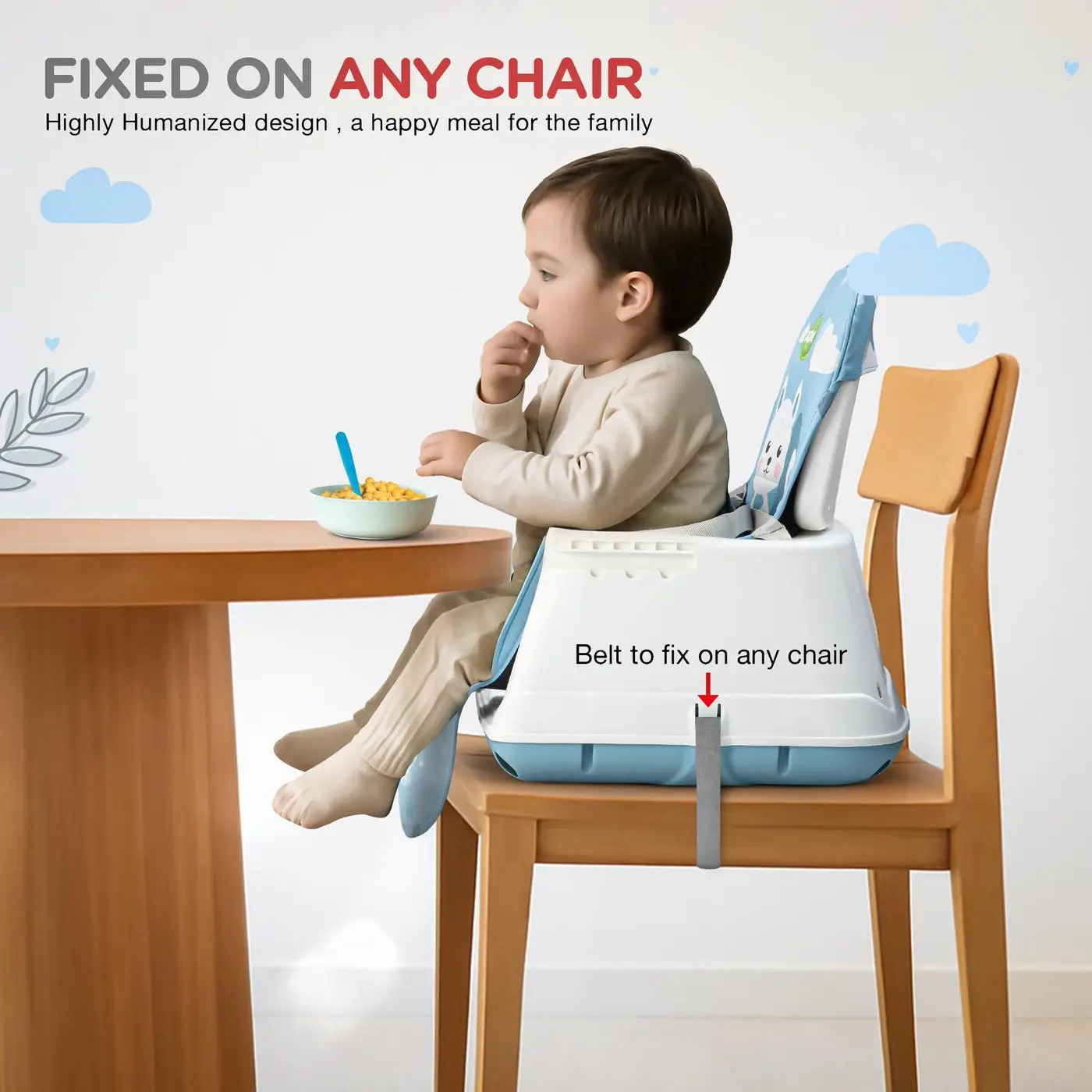 Bajbee Multi-Functional High Chair b view 5