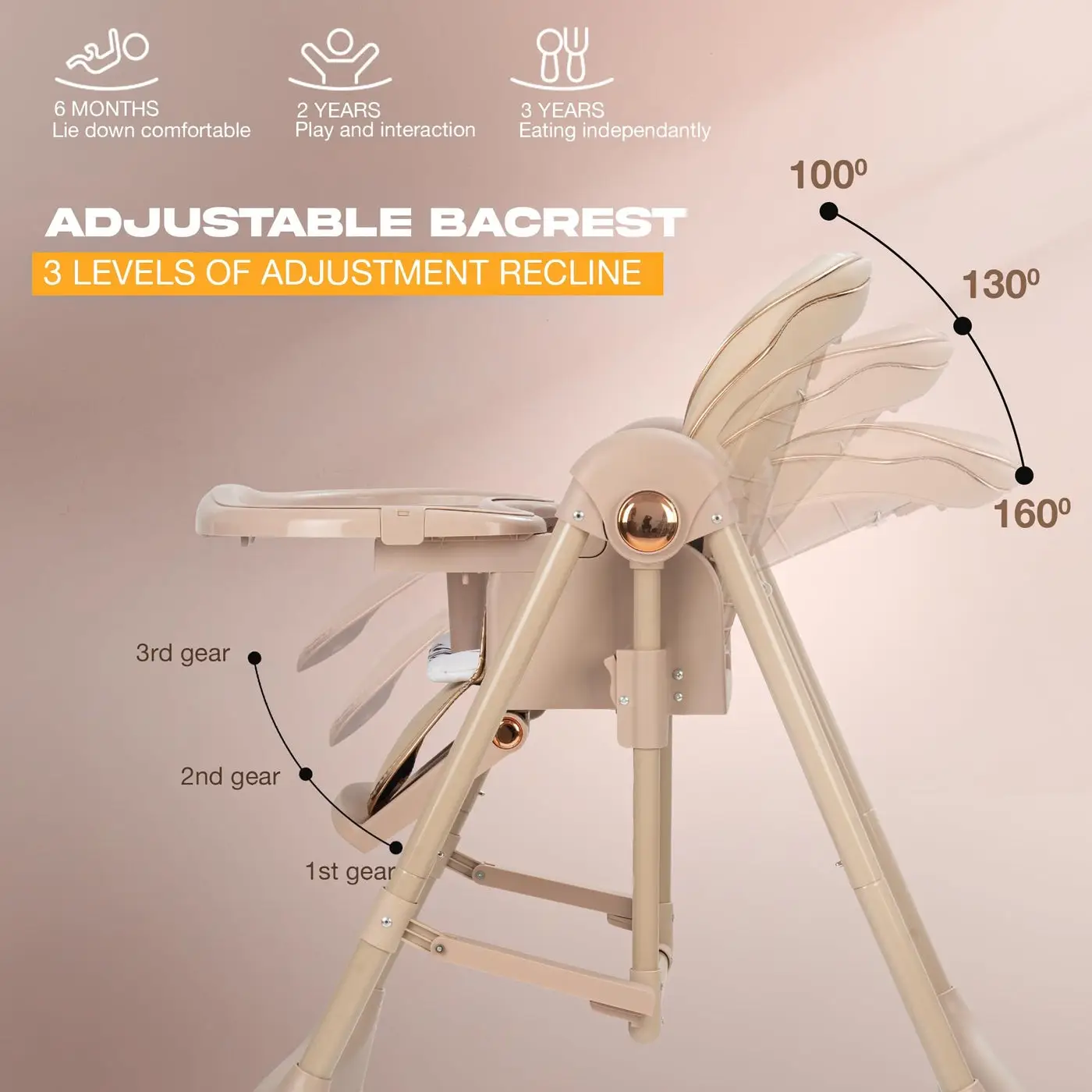 Baybee Multifunctional Baby Dining Chair view 6