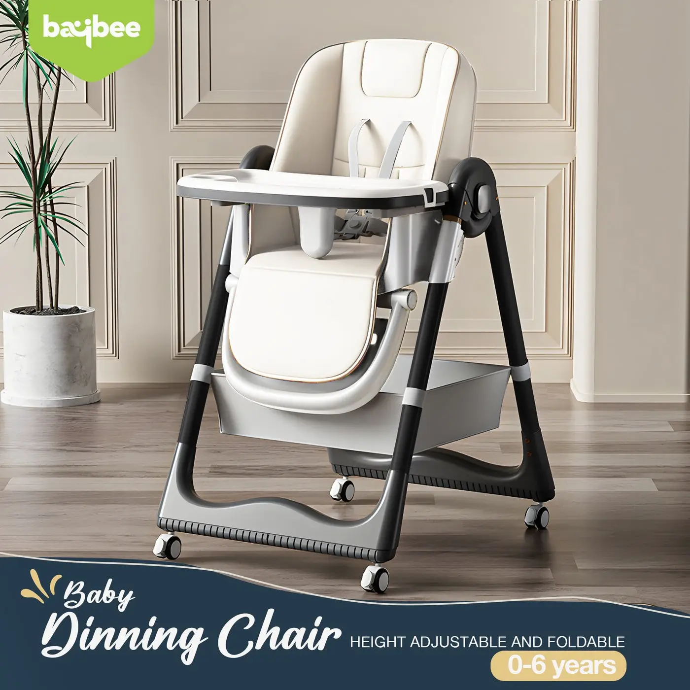 Baqbee Adjustable High Chair view 9