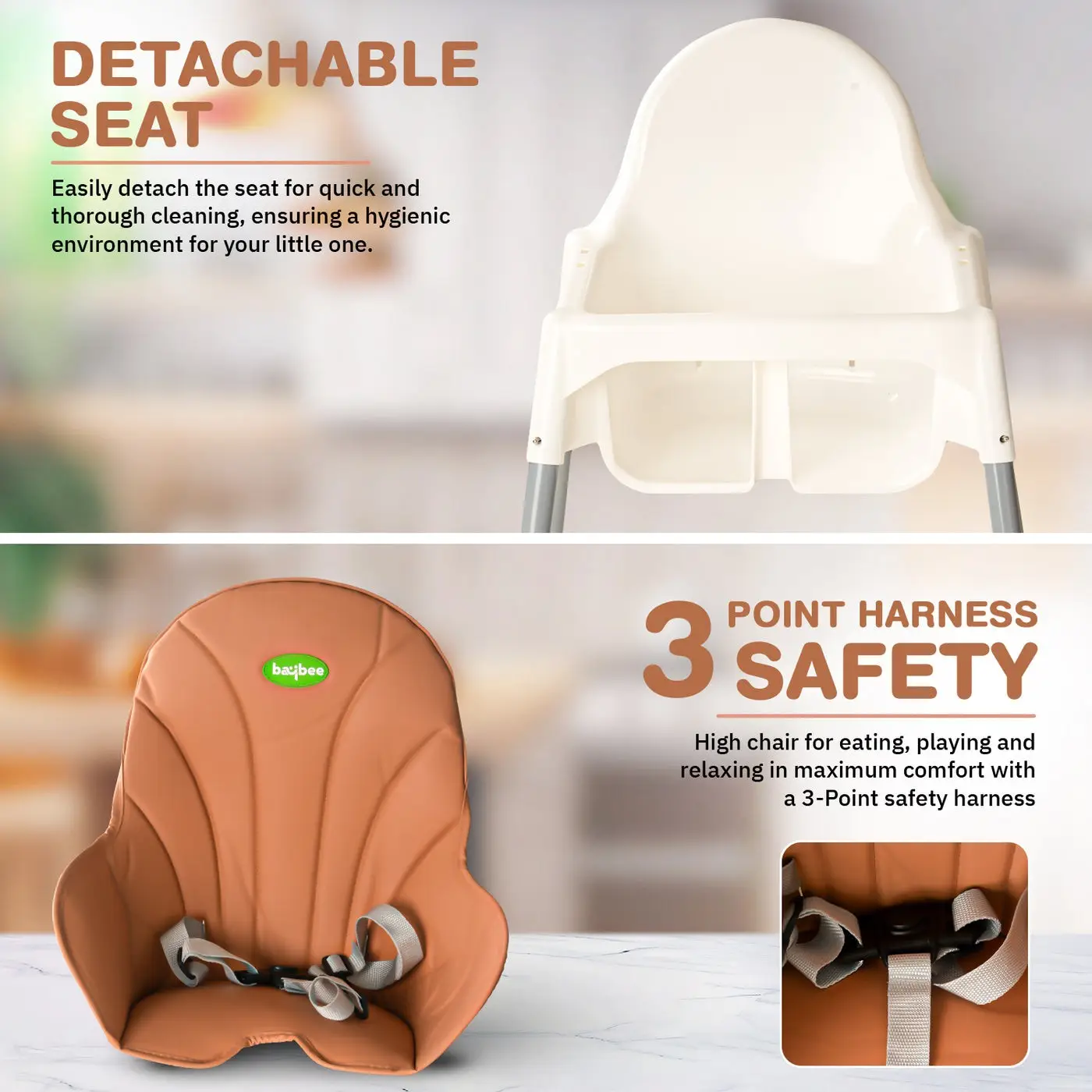 BabyBee High Chair view 6