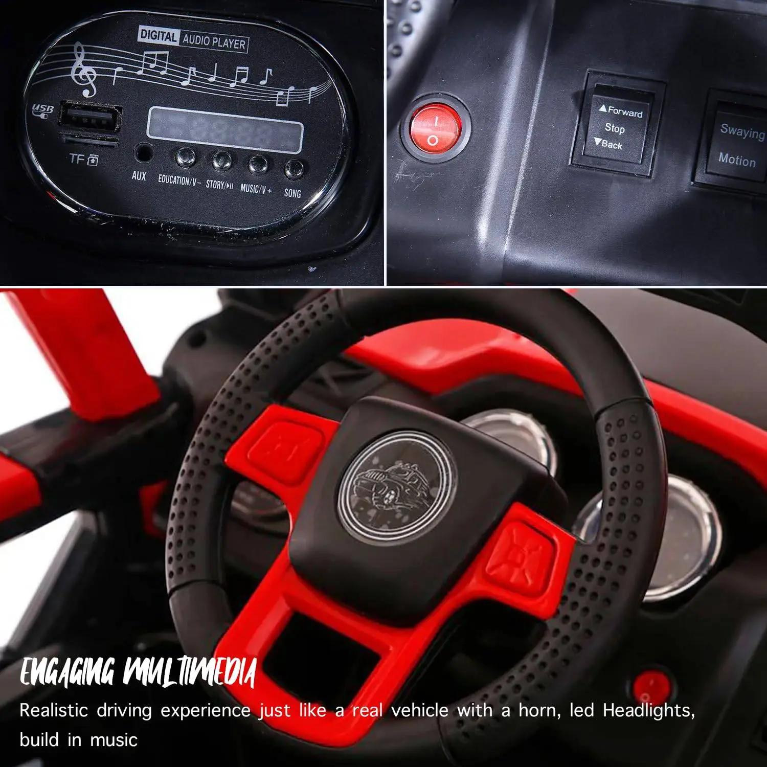 Remote Control Ride-On Jeep view 2