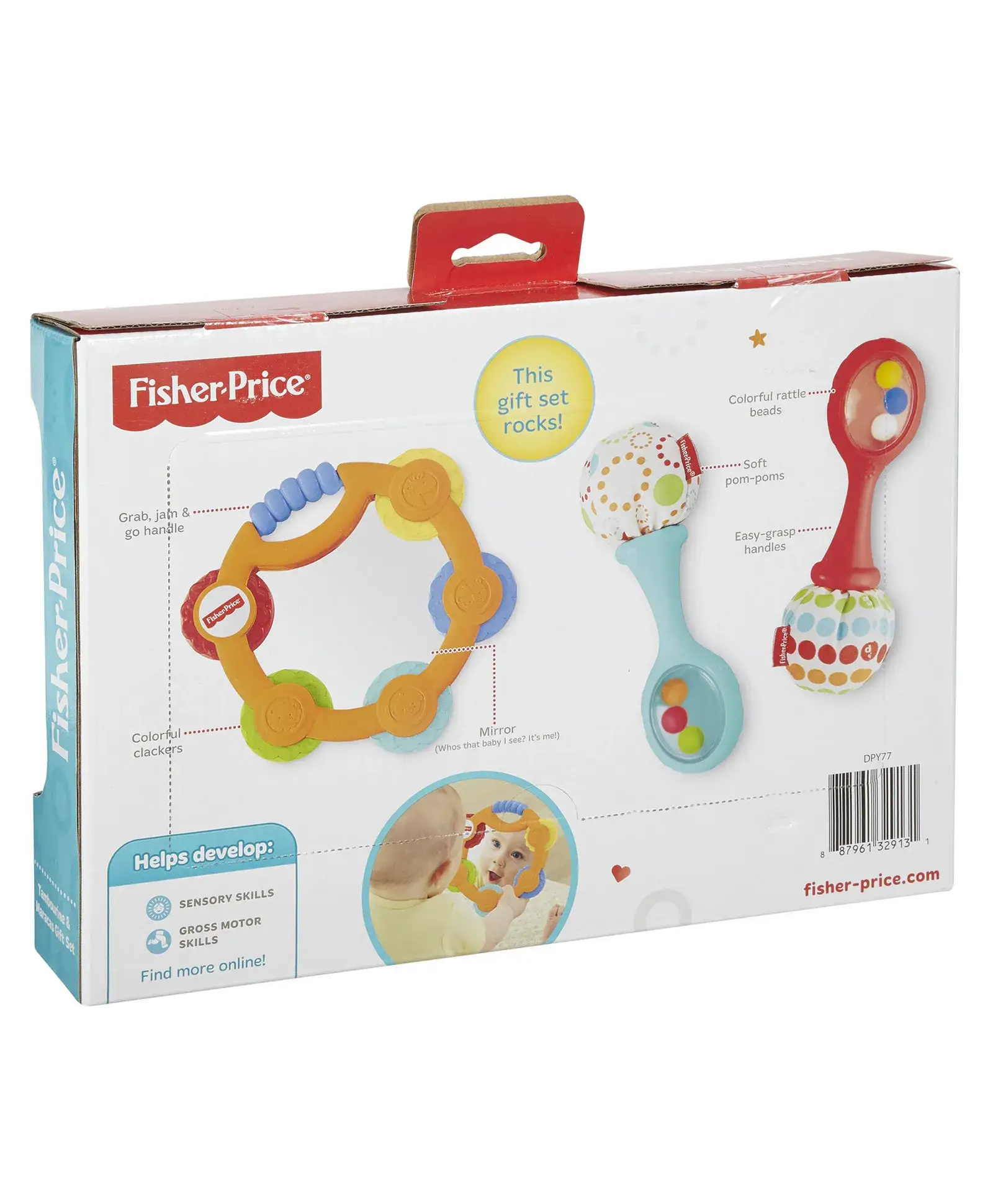 Fisher-Price Tambourine & Maracas Gift Set view 2