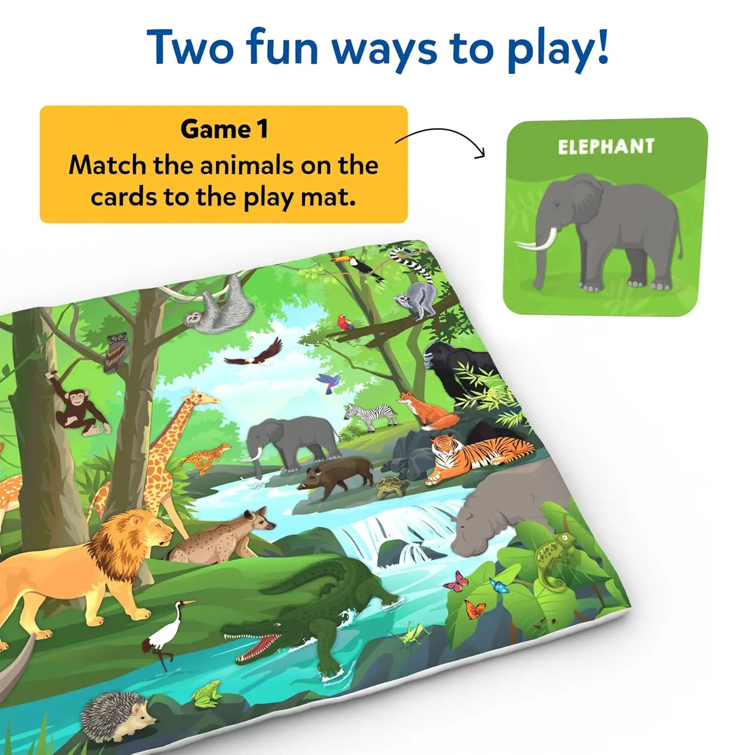Skillmatics Animal Play Mat view 5